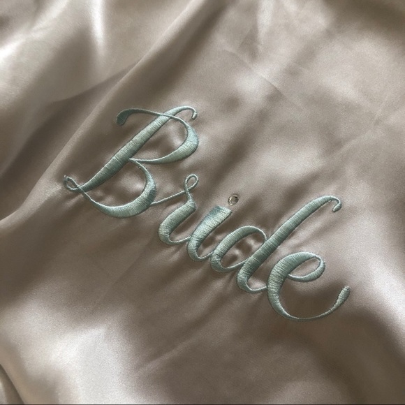 Silk BRIDE Robe - Picture 3 of 3
